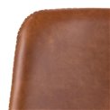 Bar stool Aragon, set of 2 pcs, brown, H103x46.5x50cm, seat height 76cm