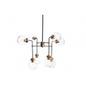 Pendant lamp Rejo, E27 8x60W(max), D80cm x H110-130cm