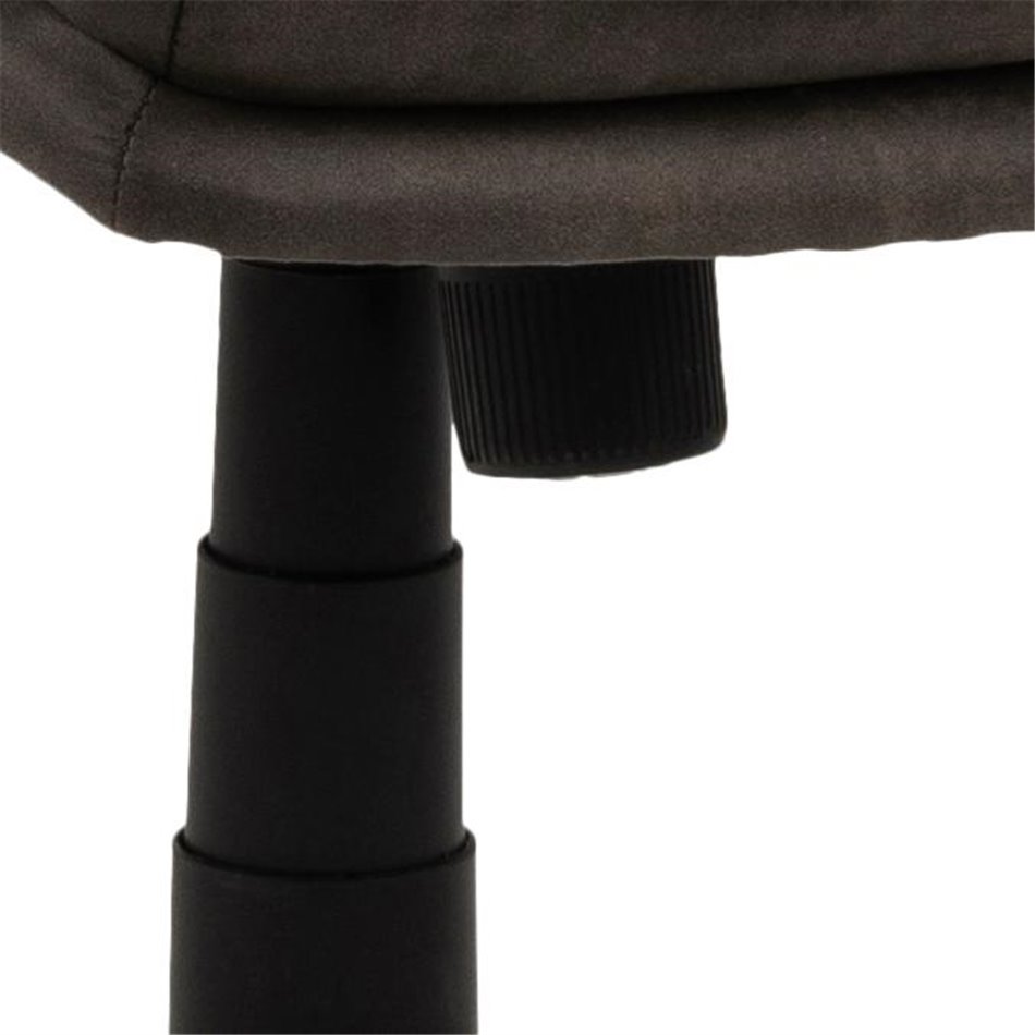 Office chair Acbraid, anthracite, H115x67x69.5cm, seat height 48-57cm