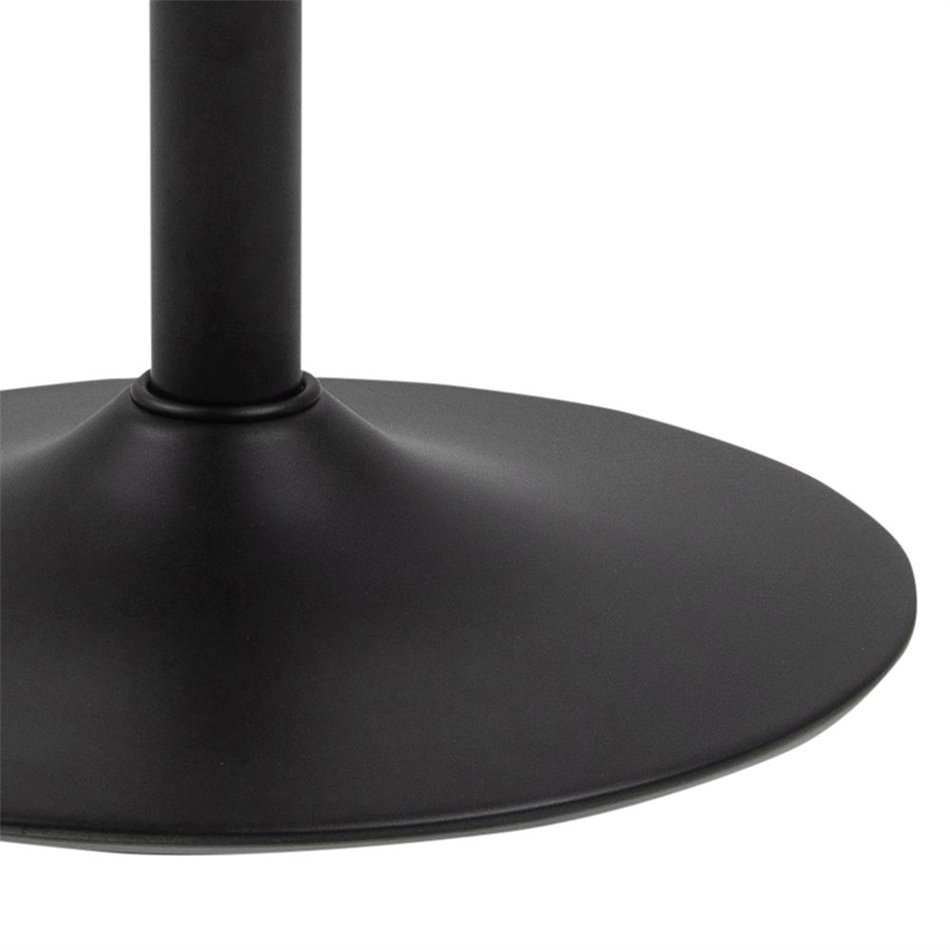 Bar stool Akim, set of 2 pcs, anthracite, H110.5x50x46cm, seat height 60-82cm