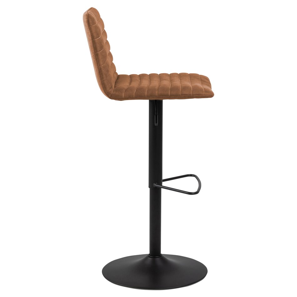 Барный стул Akim, комплект из 2 шт., коричневый, H110.5x50x46см, высота сиденья 60-82см