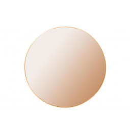 Mirror Iza, gold tinted, round, D90x4cm