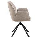 Dining chair Acura, beige, H91x60.5x58.5cm, seat height 51cm