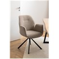 Dining chair Acura, beige, H91x60.5x58.5cm, seat height 51cm