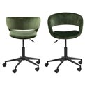 Офисное кресло Argo, зеленый, H87x56x54см, высота сиденья 42-54см