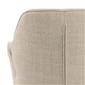 Dining chair Acura, beige, H91x60.5x58.5cm, seat height 51cm