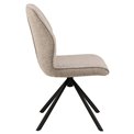 Dining chair Acura, set of 2 pcs, beige, H88.5x51x61.5cm, seat height 49cm