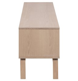 TV unit Alinley, oak veneer, H50x160x40cm