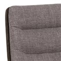 Bar stool Aisa, set of 2 pcs, grey-brown, H95x47x52.5cm, seat height 65-86cm
