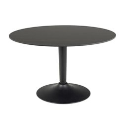 Coffee table Alto, black, D90cm, H45 cm
