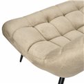 Armchair Oberwart, taupe, 83x47x77cm