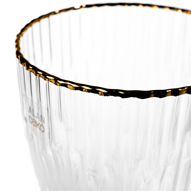 Бокал для красного вина Bergo, metallic copper,  H23, D9.4cm, 350ml