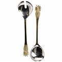 Salad server set 2 Pineapple, brass, 26x6.3x2.5cm