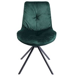 Chair Mila, green, 88x51x65cm