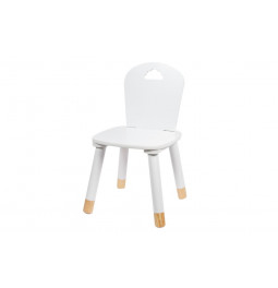 Chair Sweet, white, H50x26x28cm, seat height 25cm