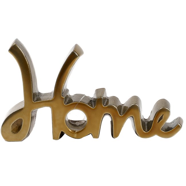 Decor Home, aluminium, 12x2xH6.5cm