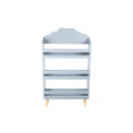 Kнижный шкаф Cloud, серый, 58x100x18cm