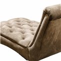 Chaise lounge Arian, taupe,  86x160x65cm