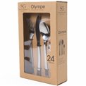 Cutlery set 24 pc Inox Olympe