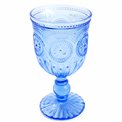 Red wine glass Santolea with sun flower, 9x17cm, 300ml
