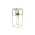 Candle holder Tomba L, golden, H23x8x8cm