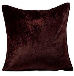 Decorative pillowcase Celebrity 20, plum, with trim, 60x60cm