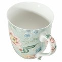 Mug Zen Garden, green, porcelain, 300mll, 9.5xD8.5cm