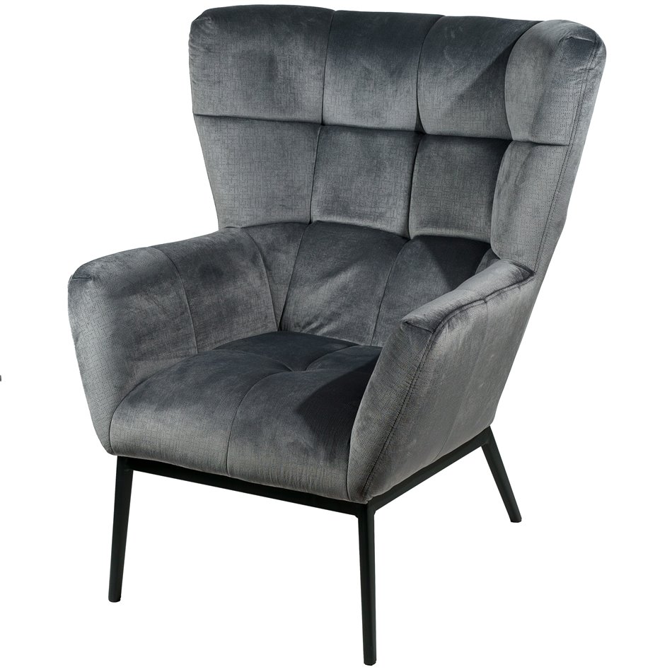 Armchair Olten, grey, H101x78x75cm