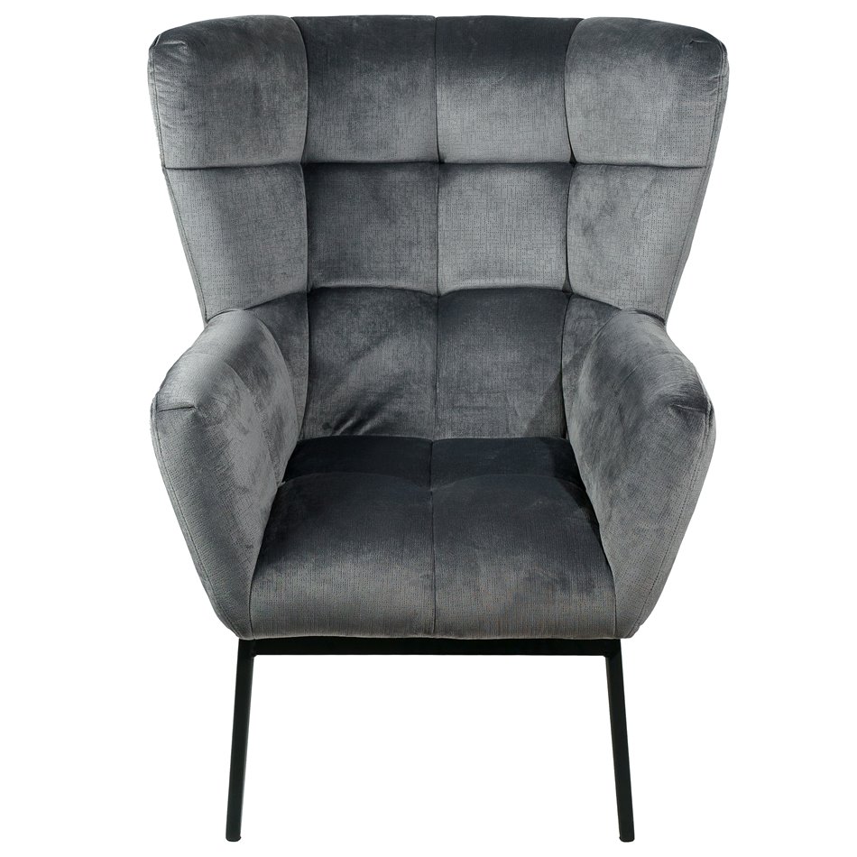 Armchair Olten, grey, H101x78x75cm