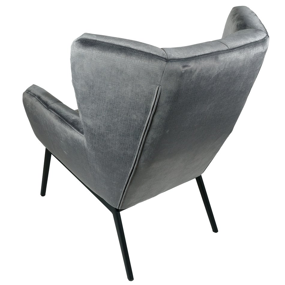 Armchair Olten, grey, H101x78x75cm