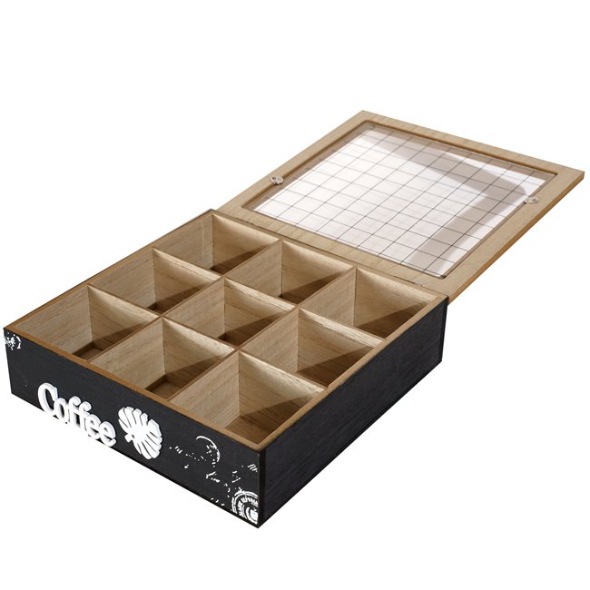 Capsules box Coffee, 24x24x7cm