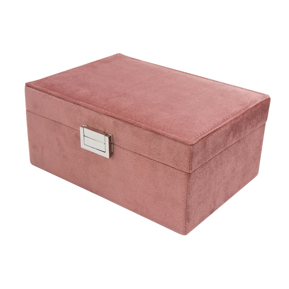 Jewellery box Turano, old rose, 21x15x10cm