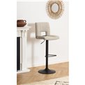 Bar stool Asylva, beige Basel 24,  H115cm