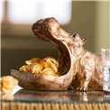 Deco figurine Hungry Hippo, 27x14.5x17cm