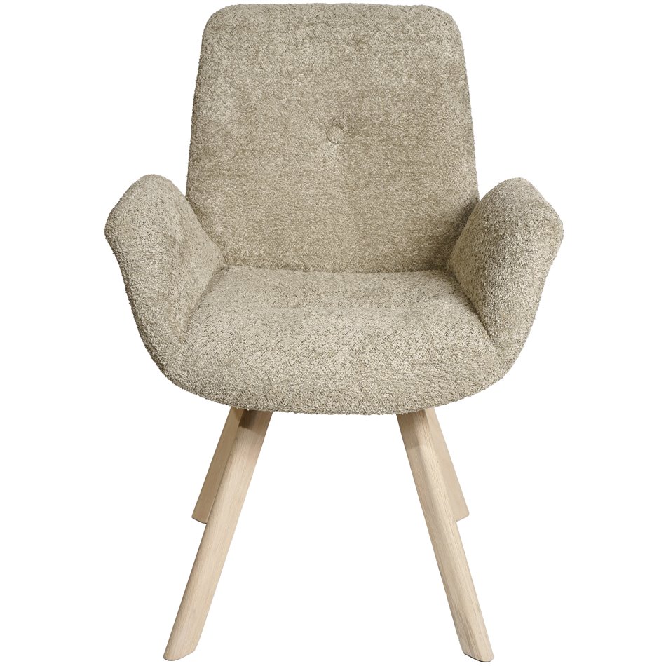 Chair Sanga 11, 180 degree retun funk., beige, 61x61xH84cm