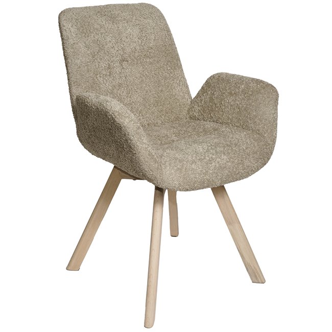 Chair Sanga 11, 180 degree retun funk., beige, 61x61xH84cm
