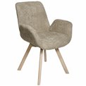 Chair Sanga 11, 180 degree retun funk., beige, 61x61xH84cm