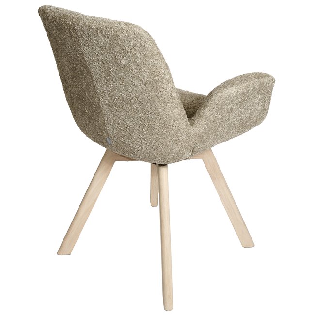 Chair Sanga 11, 180 degree retun funk., beige, 61x61xH84cm