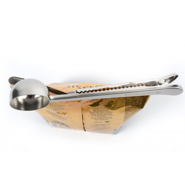 Coffe Spoon with Tong 2in1, H12cm