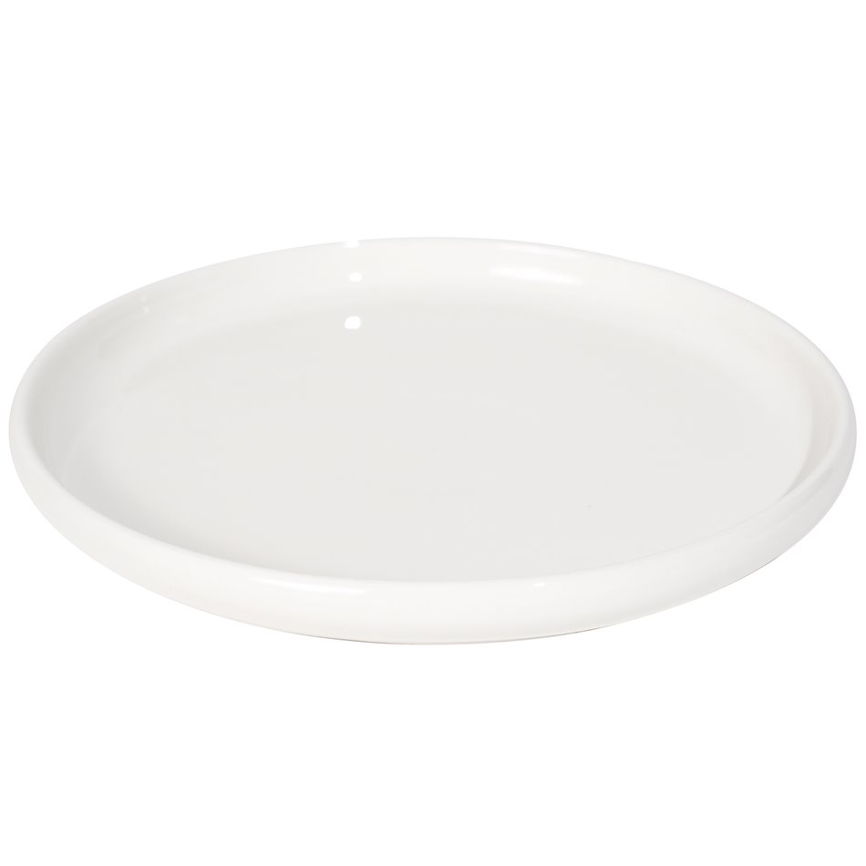 Dessert plate Nora, white, H2.5 D21cm