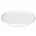 Dessert plate Nora, white, H2.5 D21cm