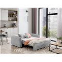 Sofa bed Elaine, Poco 3, gray, H75x155x105cm