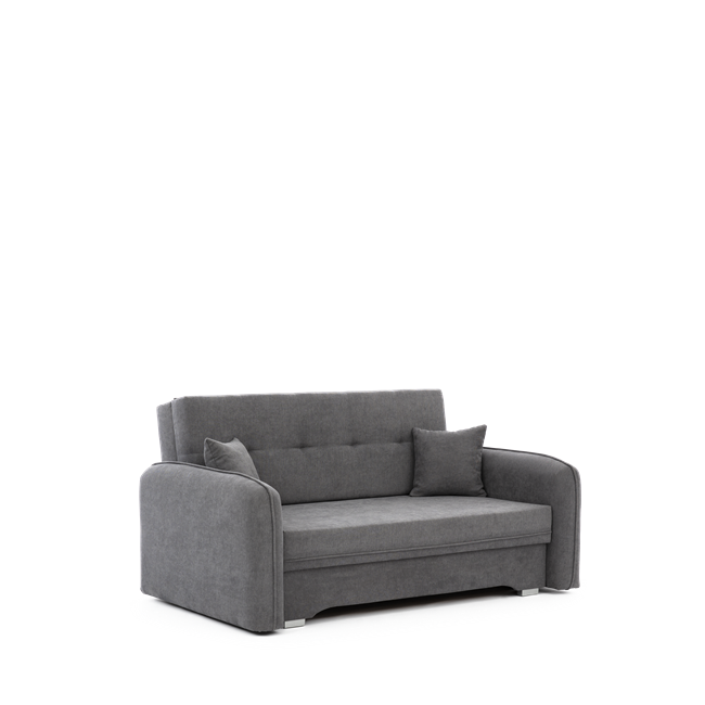 Sofa bed Elaine, Poco 4, gray, H75x155x105cm