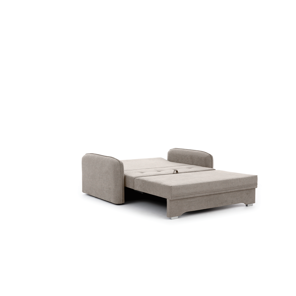 Sofa bed Elaine, Poco 7, beige, H75x155x105cm