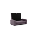 Sofa bed Elaine, Poco 41, purple, H75x155x105cm