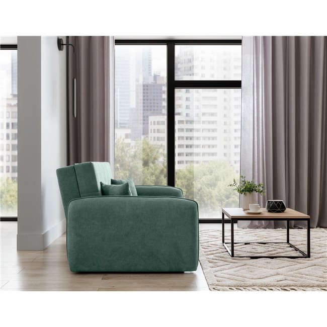 Sofa bed Elaine, Poco 100, green, H75x155x105cm