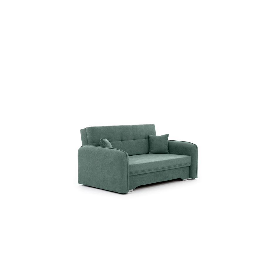 Sofa bed Elaine, Poco 100, green, H75x155x105cm
