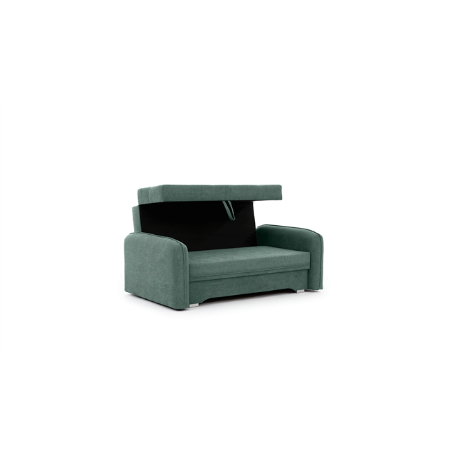 Sofa bed Elaine, Poco 100, green, H75x155x105cm