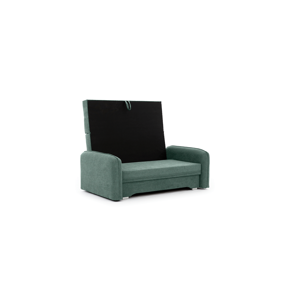Sofa bed Elaine, Poco 100, green, H75x155x105cm