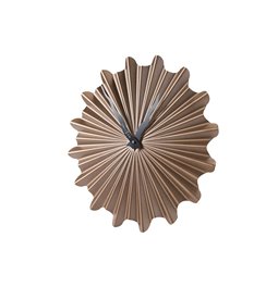 Wall clock Sunny, brown, D40cm